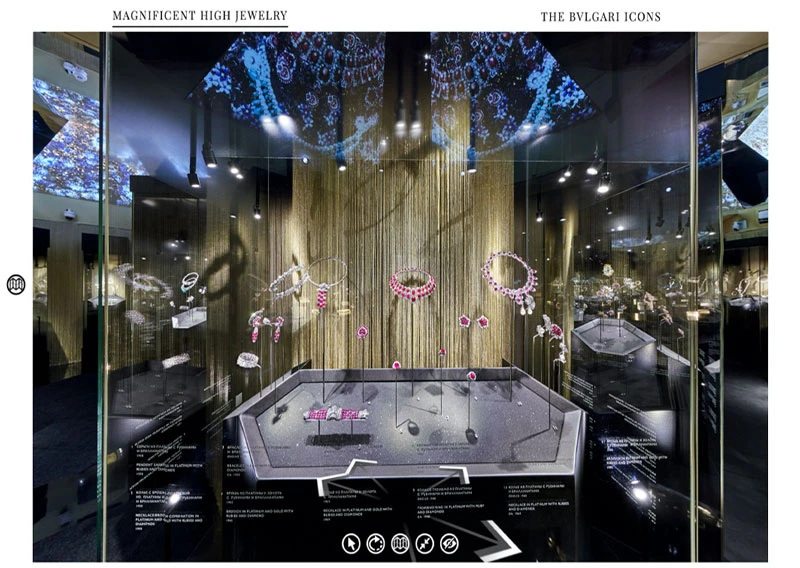 360 Virtual Tour of Bulgari Serpentiform Exhibition at the Kremlin in Moscow